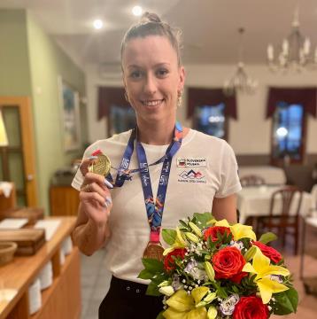 Sprejem plavalk, udeleženk evropskega prvenstva